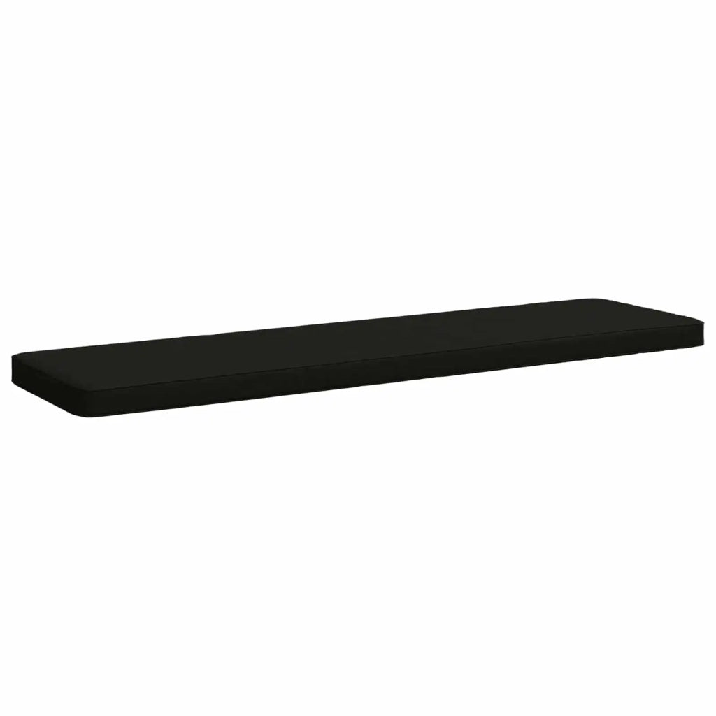 Cuscini per Panchina a 2 Pezzi VUGHT 2 pz 100% Poliestere Nero 951415