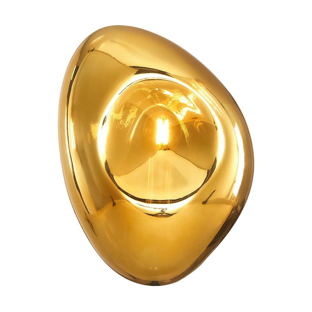 Applique Mabell oro/nero in vetro E14 Maytoni MOD306WL-01G