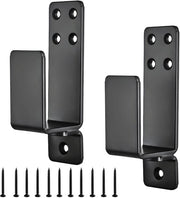 Blocco di sicurezza per porte in acciaio carbonio resistente, duraturo, acqua resistente, compatibile con 2x4 legno