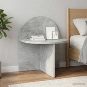 Comodino Grigio Cemento 40 x 35,5 x 45,5 cm 8001137