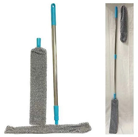 Spolverino Telescopico Sotto Letto Sotto Divano Mop in Microfibra 64 a 105 cm