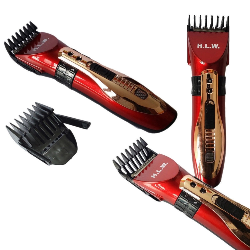 Trade Shop - Rasoio Taglia Capelli Elettrico Regola Barba Ricaricabile Da Viaggio 3w Hlw 125 -