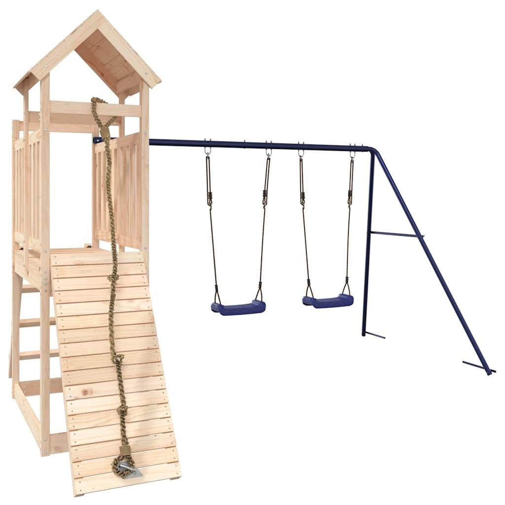 Set da Gioco da Esterno in Legno Massello di Pinocod mxl 101773
