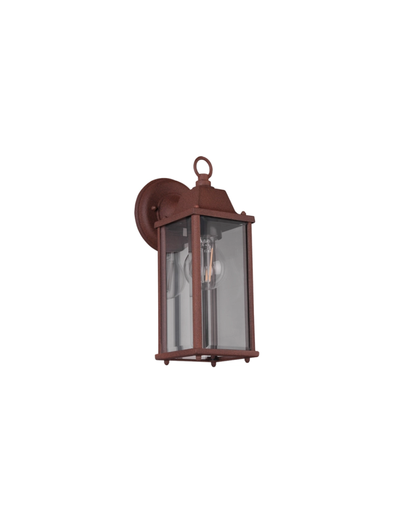 Applique Lanterna da Esterno Olona Ruggine IP23 Trio Lighting