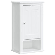 Mobile da Bagno | Armadio da bagno a Muro BERG Bianco 40x27x71,5 cm Massello Pino