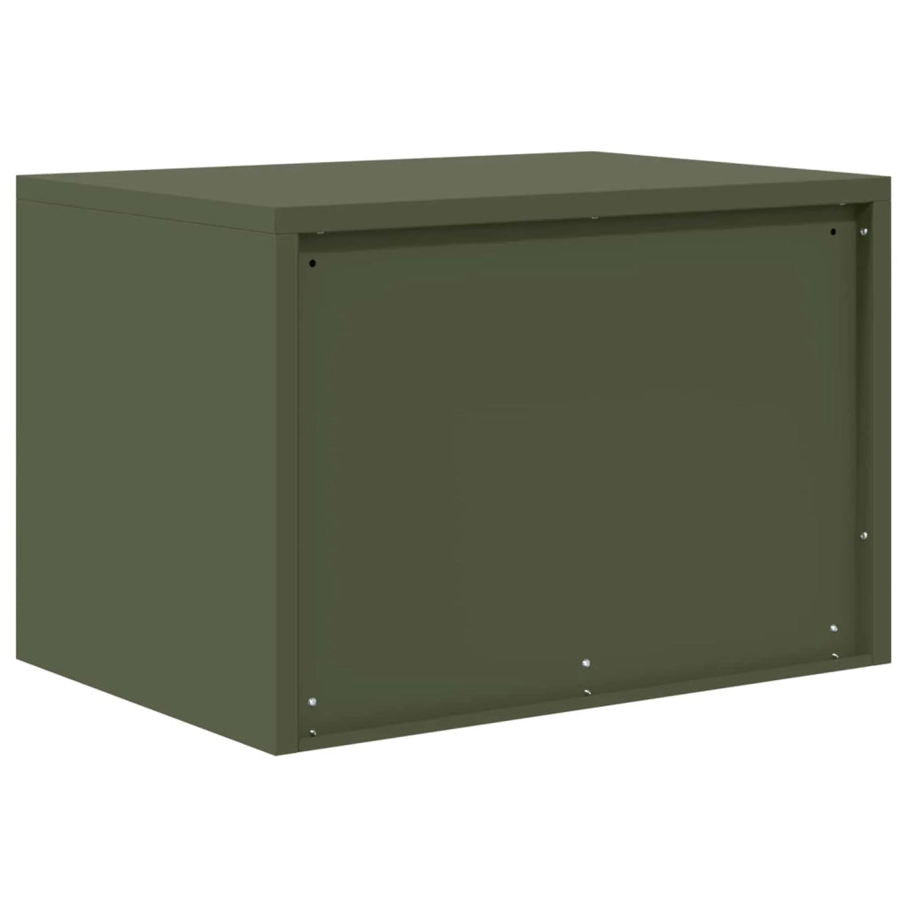 Armadio Verde oliva 60 x 40 x 40 cm Acciaio