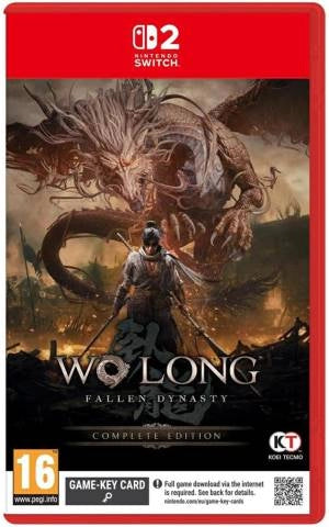 Switch 2 wo long: fallen dynasty complete edition (game key card) eu - 121022