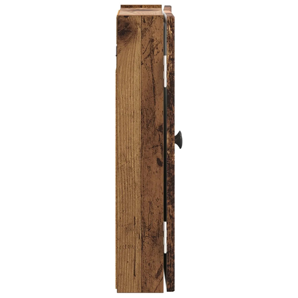 Armadio per Dartboard EDE Legno antico 52,5 x 10,5 x 53,5 cm 896013