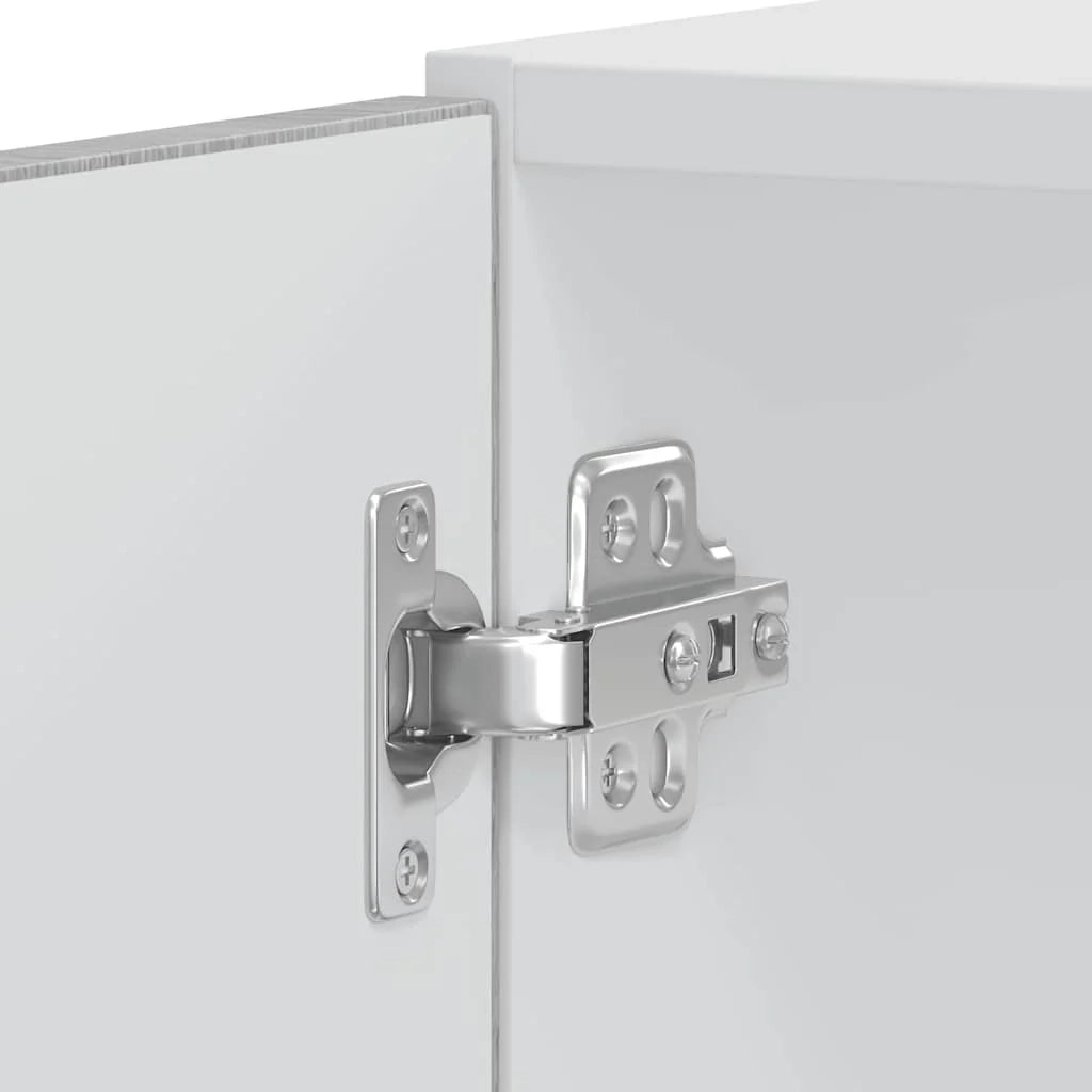 Set di 2 mobili da forno classici e salvaspazio 60 x 57 x 207 cm in legno ingegnerizzato Sonoma grigio 02_0055722