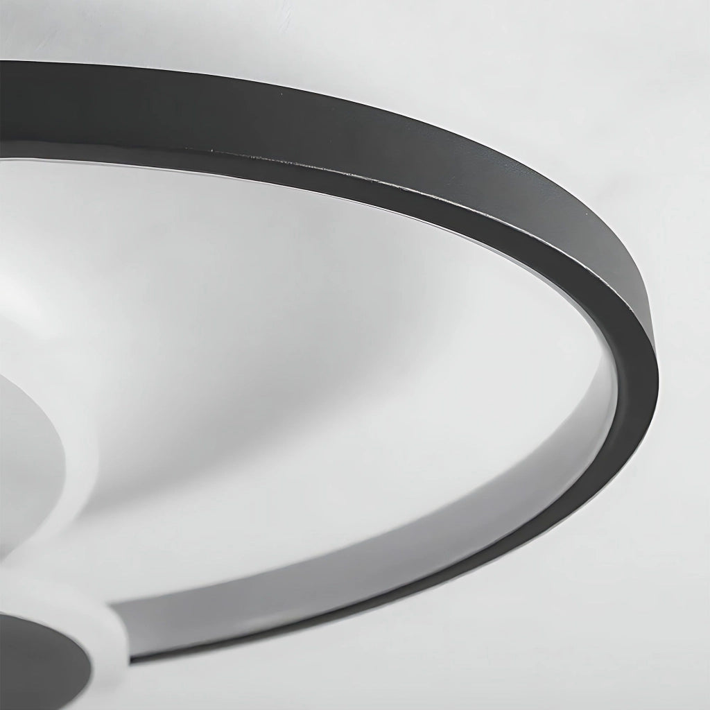 Lampada Da Soffitto App1709-c Black Led