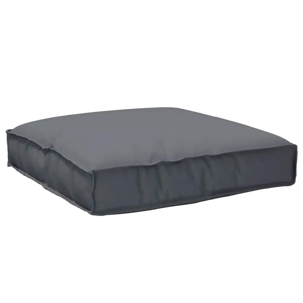 Cuscino Antracite 80 x 80 x 12 cm Tessuto Oxford 42001508
