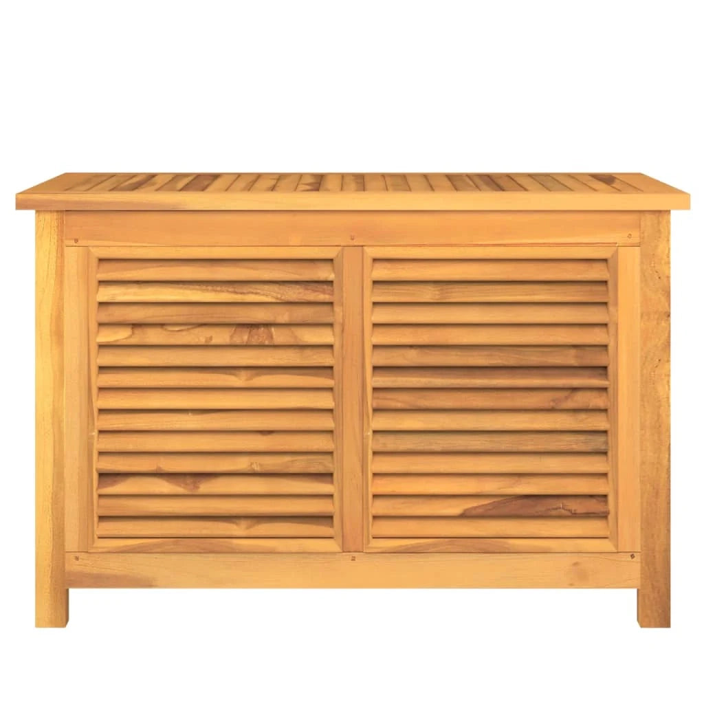Cassetta portaoggetti e borsa per mobili da giardino 90 x 50 x 58 cm in legno massello di teak 02_0013075