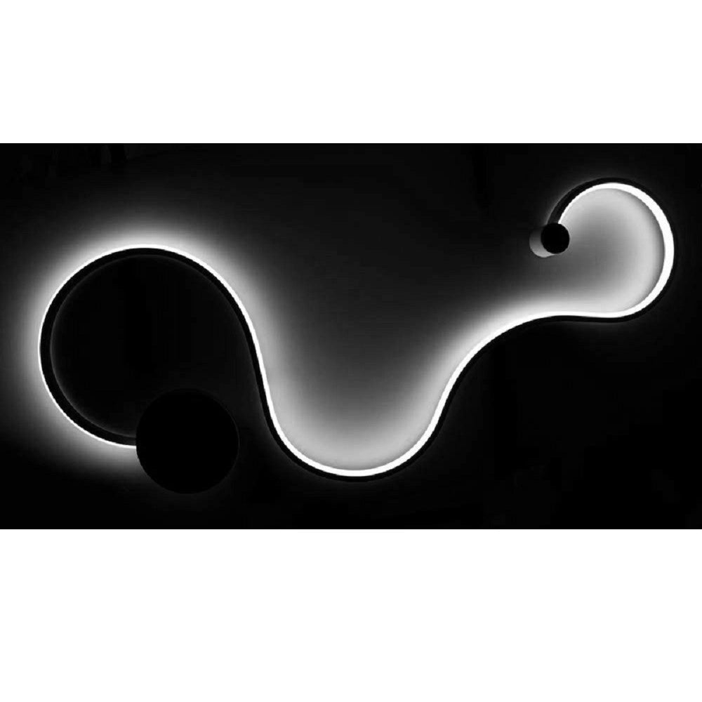 Trade Shop - Applique Da Parete 20w Moderno Luce 3000k 6500k 4000k Lampada Per Interni E12 -