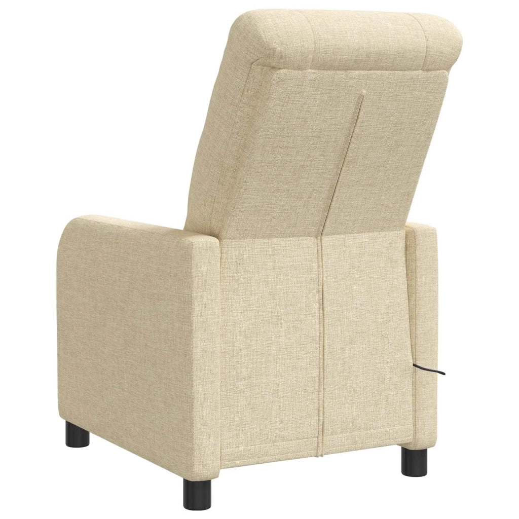 Divano Sedia-Poltrona Massaggiante Crema Tessuto 137516