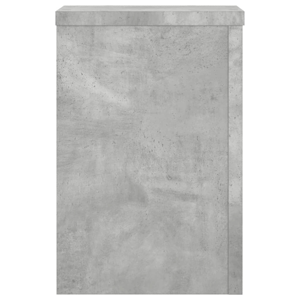Portavasi mobili per fiori set da 2 legno ingegnerizzato grigio 02_0045329