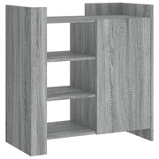 Credenza | Madia | Buffet da pranzo | Armadio da pranzo Grigio Sonoma 73,5x35x75 cm in Legno Multistrato