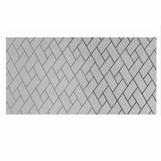 Trade Shop - Rotolo Pellicola Finestre Decoro Mattoni Obliqui 2d 45x200cm Adesiva Vetro 10113 -