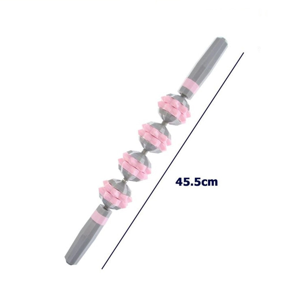 Trade Shop - Rullo Bastone Massaggio Muscolare 45.5cm Gambe, Schiena, Migliora Circolazione -