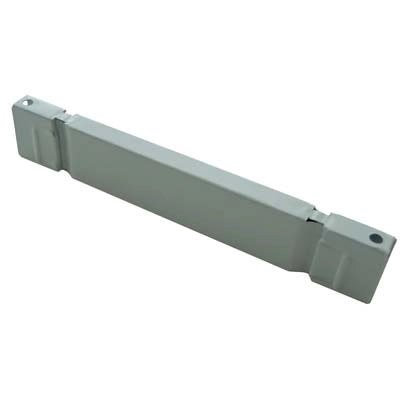 TRAVERSA X RIPIANO METALLICO A GANCIO PROMETAL - ACCIAIO VERN GRIGIO CM 60- 2 pezzi