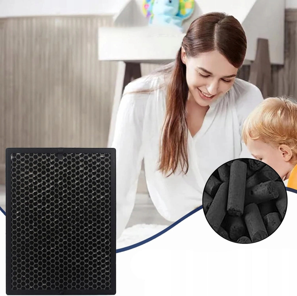 Set Filtri di Ricambio compatibile con Purificatore Philips AC2729 – HEPA 13, Carbone, Umidificante | 6 Mesi di Durata