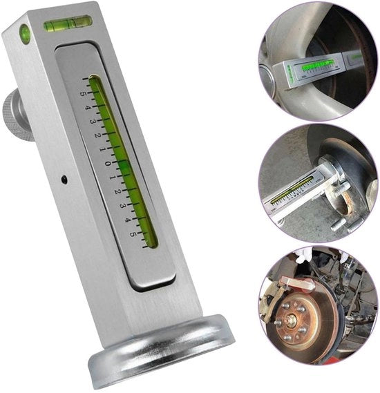 Strumento di allineamento magnetico - Posizionamento con alta precisione - Base magnetica robusta - Funzione regolabile - Migliorata stabilità - Allineamento del cerchio