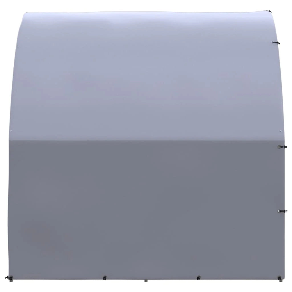 Pollaio recinto per polli da esterno 3 x 24 x 2 m acciaio zincato argento 02_0044008