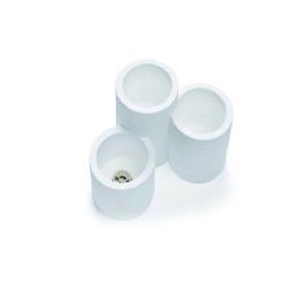 Trade Shop - Lampadario Lampada Da Soffitto Portalampada Gu10 3 Cilindri In Gesso Gs-c07-3 -