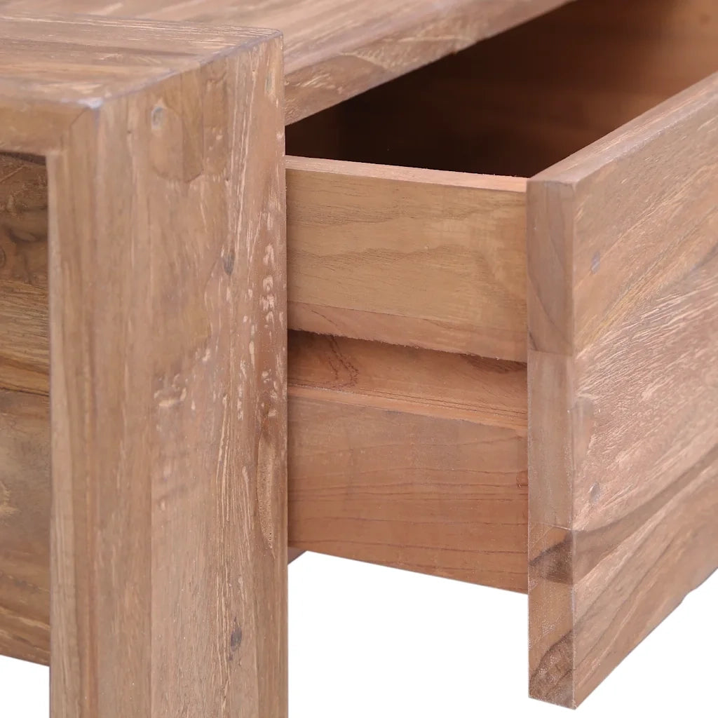 Tavolino da CaffÃ¨ 110x60x40 cm in Legno Massello di Teak cod mxl 24378