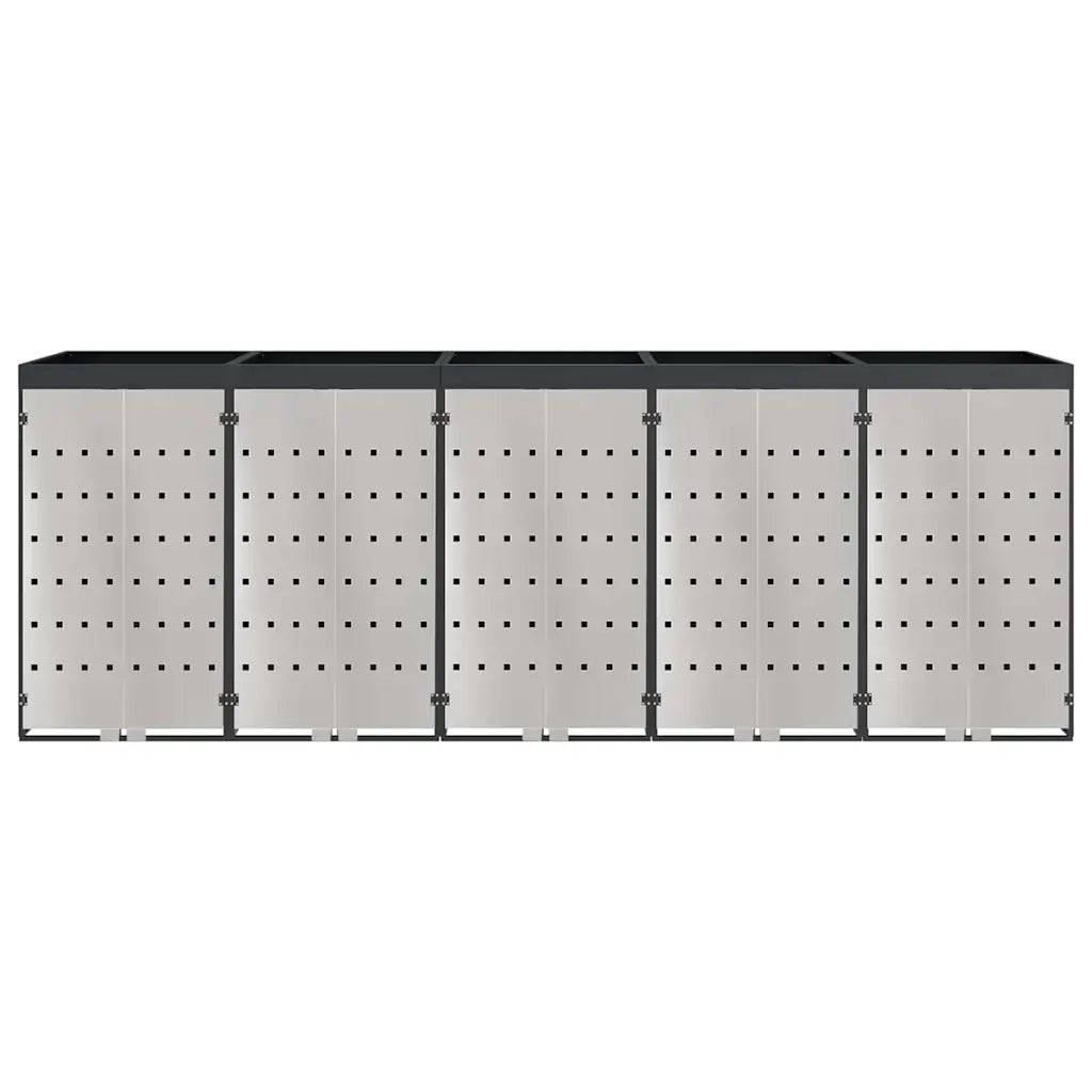 Contenitore per Rifiuti per 3 Bidoni 340 x 77.5 x 115.5 cm