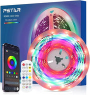 LED Striscia 2m con Effetto RGBIC per Illuminazione di Sfondo TV - App Intelligente e Comando a Distanza