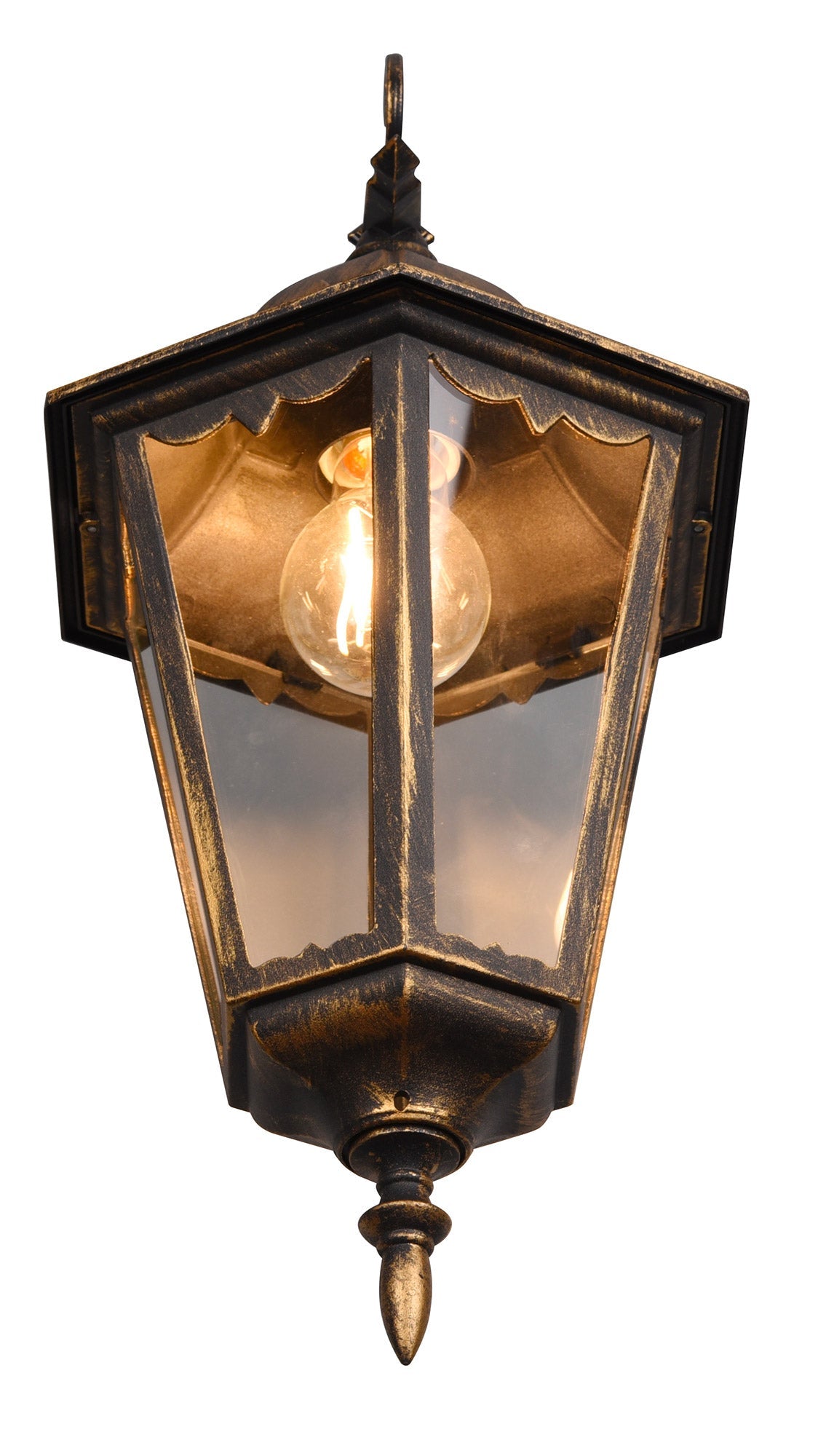 Applique da Esterno Attacco E27 in Alluminio Ruggine