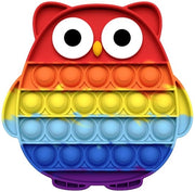 Giocattoli per Fidget - Materiali in Silicone - Dimensioni 13,5 x 13,7 cm - Sicuri per Bambini e Animali Domestici - Aiuta a Regolare l'Umorismo