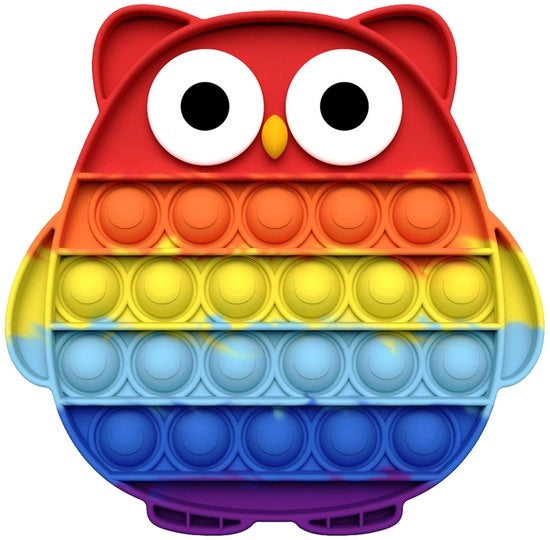 Giocattoli per Fidget - Materiali in Silicone - Dimensioni 13,5 x 13,7 cm - Sicuri per Bambini e Animali Domestici - Aiuta a Regolare l'Umorismo