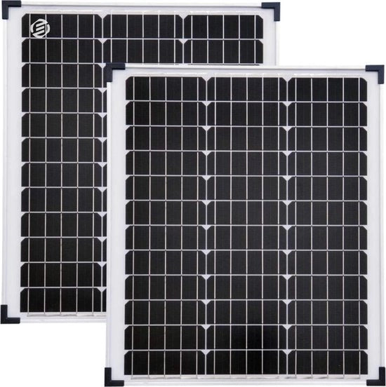 Pannelli Fotovoltaici Completo con Cavo - Pannelli Fotovoltaici Plug & Play - Installazione Fai da Te - per Abitazione, Camper, Camping