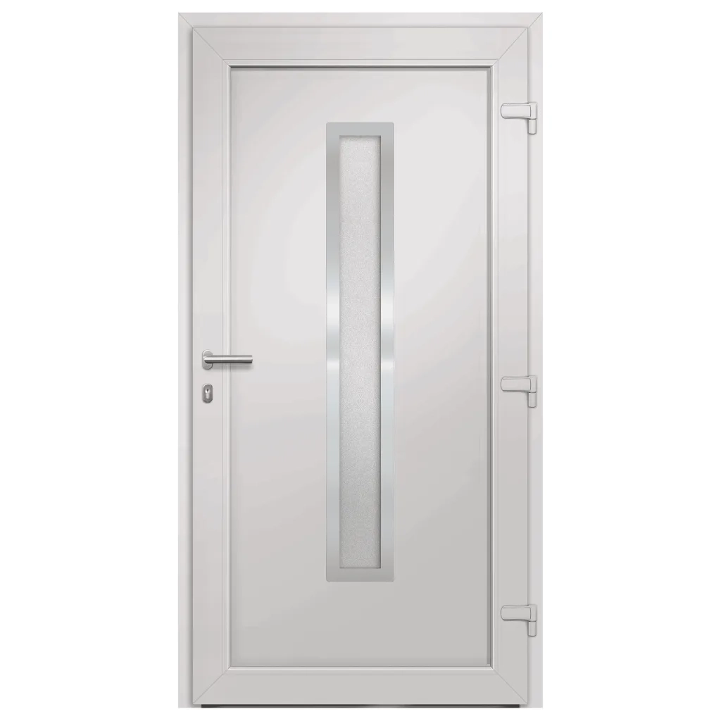 Porta di Ingresso Antracite 98x200 cm 279243