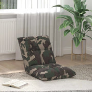 Sedia da Pavimento Verde militare 50 x 61 x 57 cm Tessuto 42028149