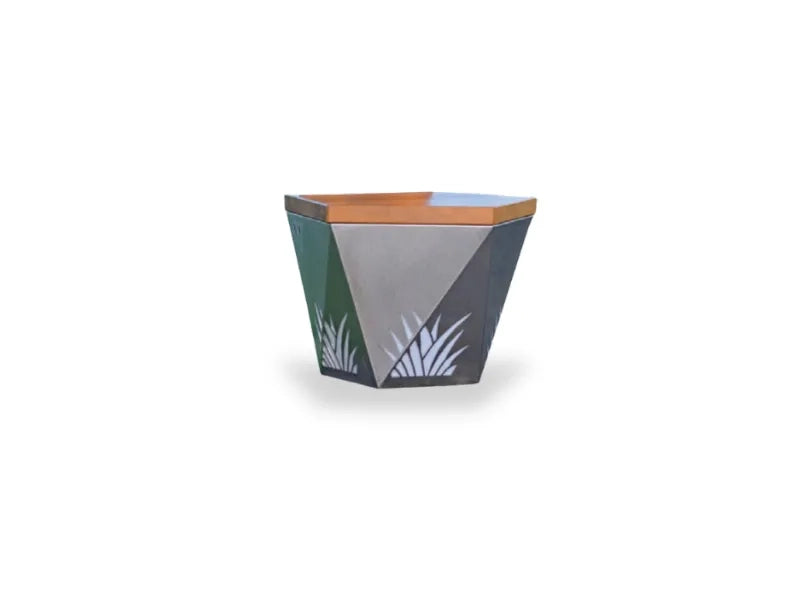 Panca Beta smart line 65x65x95h Giochipark legno composto Wi-Fi Bluetooth - Senza schienale