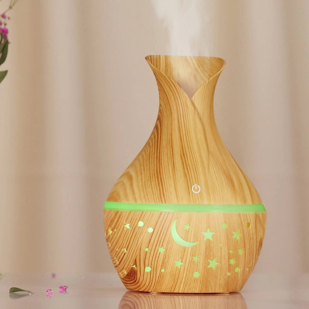 Trade Shop - Umidificatore Ultrasuoni Diffusore Di Aromi Oli Essenziali Per Aromaterapia Achi -