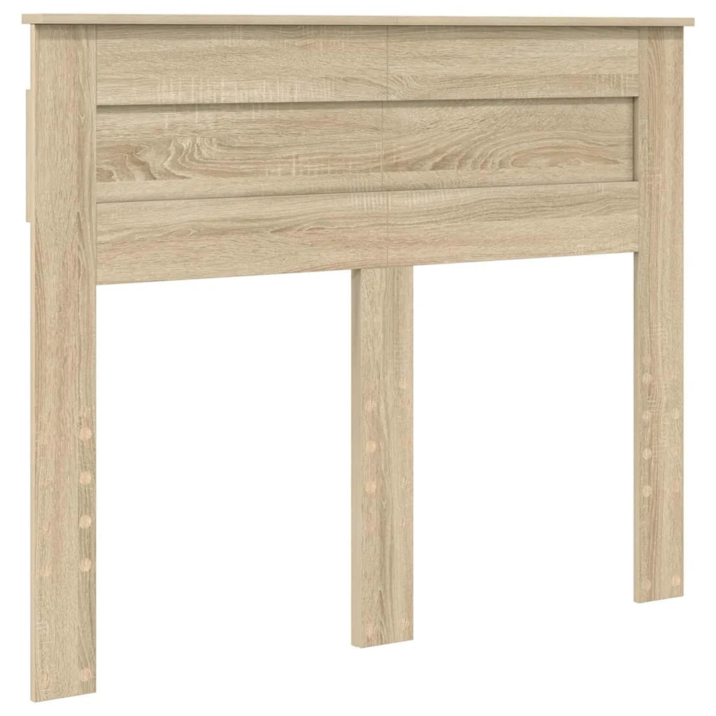 Testiera-Testata-Testiera Decorativa Rovere Sonoma 120 cm Legno multistrato 457541