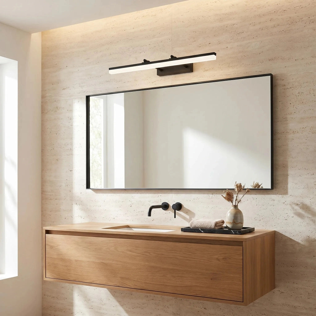 Applique Da Bagno Led APP1879-1W 60cm Black