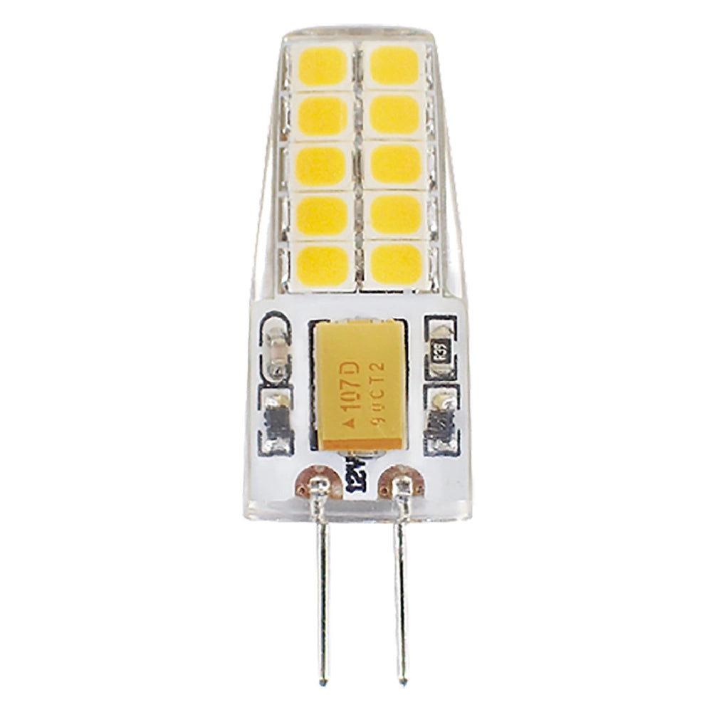 LAMPADA A LED IN SILICONE 'G4' L.FREDD.6500K 2,2 W 230 lumen (25W)- 10 pezzi  - NOVAITALIA