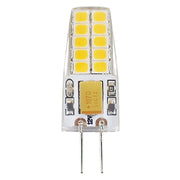 LAMPADA A LED IN SILICONE 'G4' L.FREDD.6500K 2,2 W 230 lumen (25W)- 10 pezzi  - NOVAITALIA