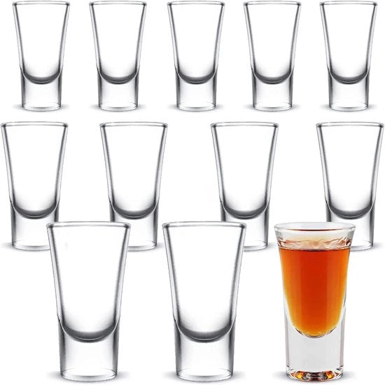 Set di 12 bicchieri per cocktail - ideale per bevande forti - 30 ml