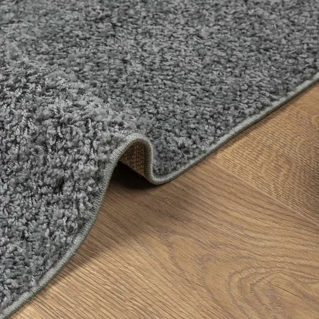 Tappeto del soggiorno | Tappeto Shaggy PAMPLONA a Pelo Lungo Moderno Verde 80x150 cm