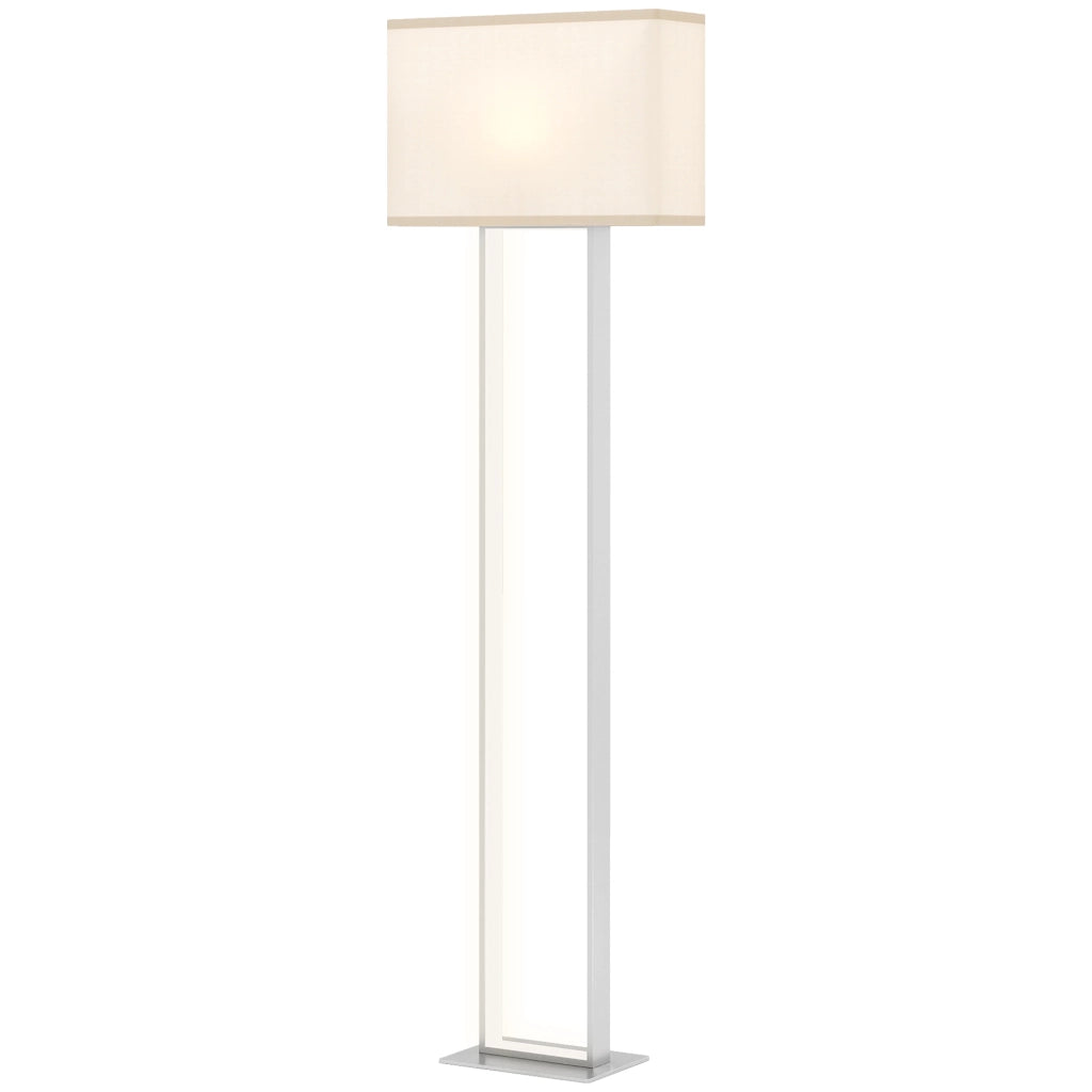 Lampada da terra moderna ¨C zephmum ¨C Bianco, 3 modalita', regolabile, tessuto