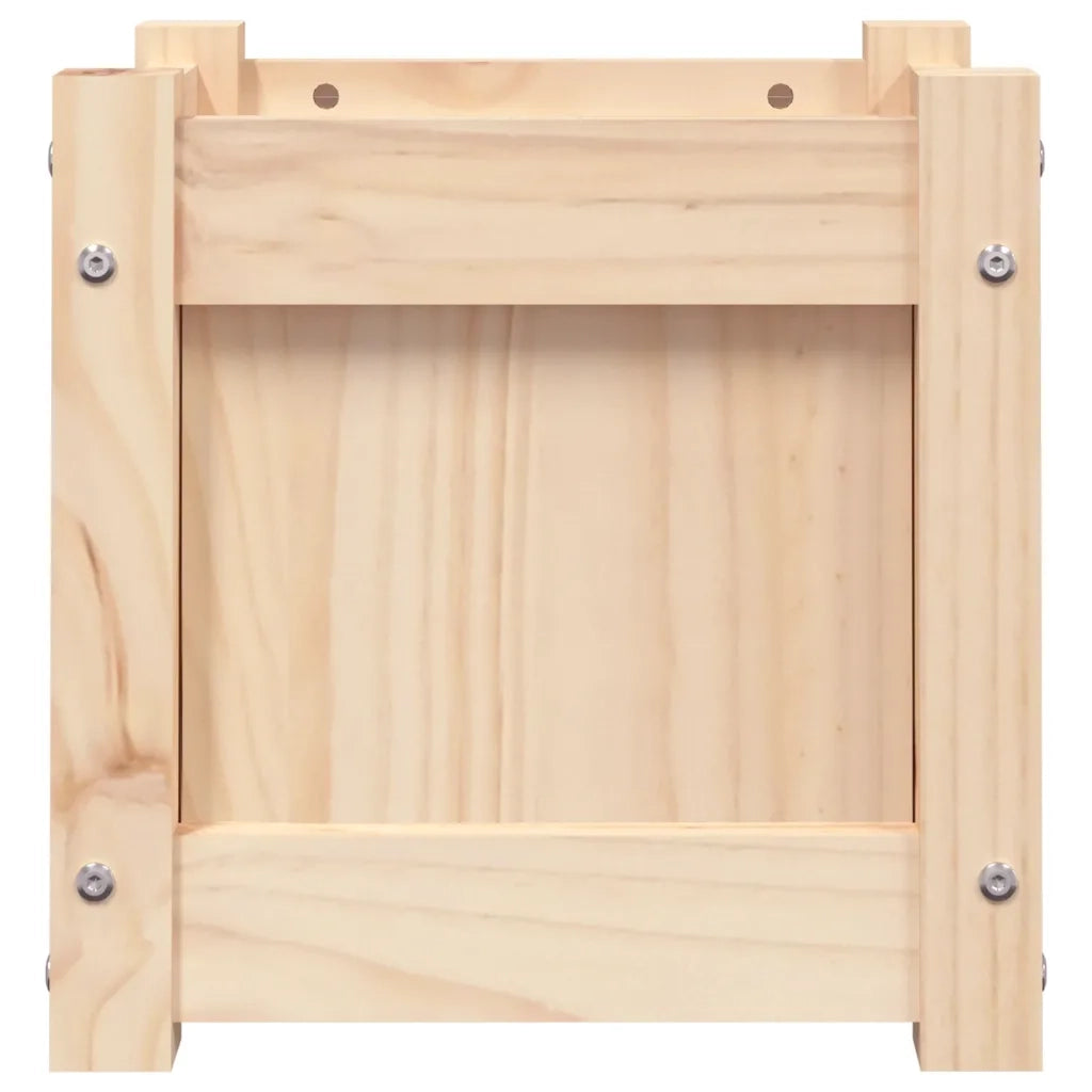 Fioriere da Giardino 2 pz in Legno Massello di Pino 837395