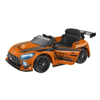 Macchina Elettrica per Bambini Licenza Ufficiale Mercedes Benz GT3 Telecomandata 12V 4,5Ah Arancione