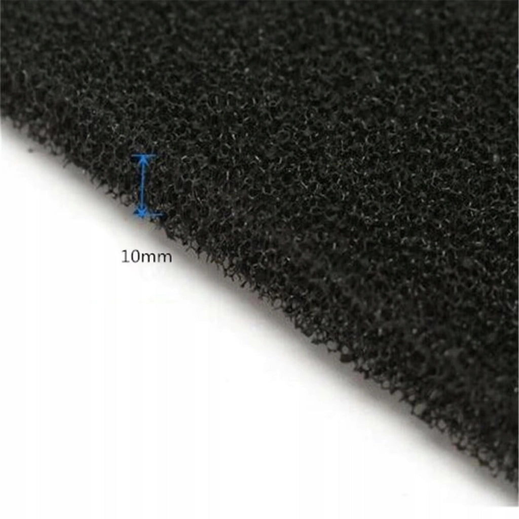 Filtro di Ricambio CarbonFilter 130x130x10 – Compatibile con 493-1, FA-400, ZD-153, JH50 | Schiuma con Carbone Attivo