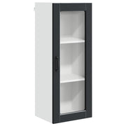 Mobiletto da cucina moderno pratico contenitore 40 x 31 x 100 cm legno ingegnerizzato nero 02_0054439