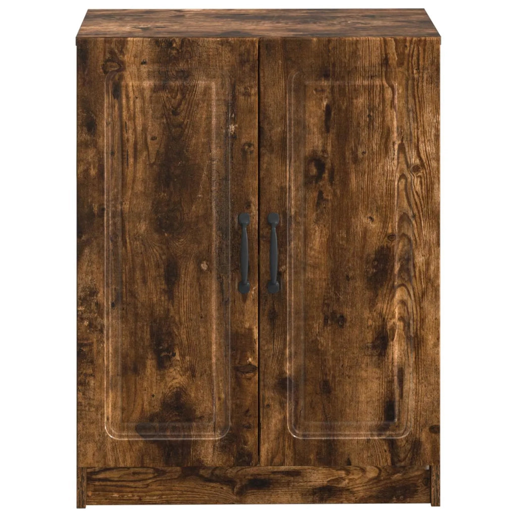 Mobiletto da Bagno UTRECHT Rovere Fumo 59,5 x 31 x 77 cm 897720